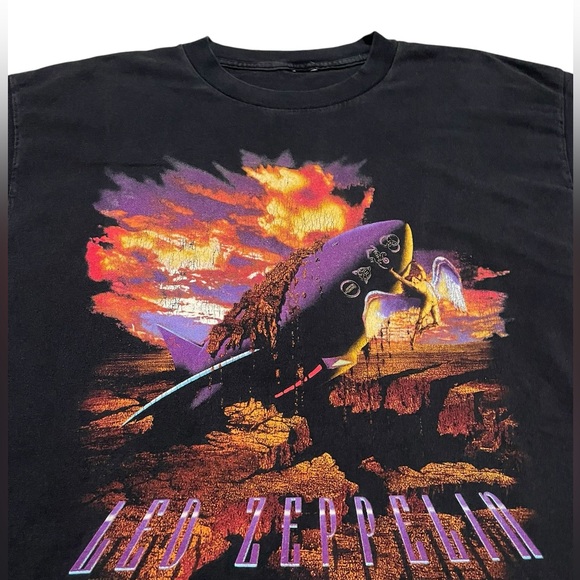 Winterland Other - Vintage Led Zeppelin 1994 Double Sided Concert Tour Band T-Shirt XL Winterland